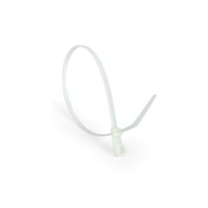 Стяжка Relfix 5 x 200 мм з кріпленням (100 шт/уп) біла