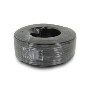 Кабель коаксіальний RG690-Cu+2*0.5 PE, зовнішній комбінований, бухта 100 м